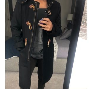 •J Crew• Convertible Toggle Coat